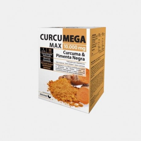 CurcuMega Max 10.000 mg 60 caps.