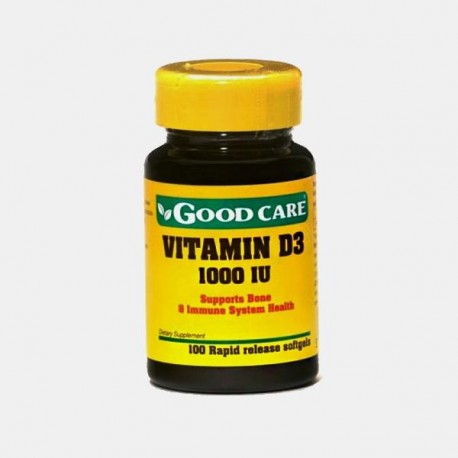 Vitamina D3 1000 IU 1000 Caps.
